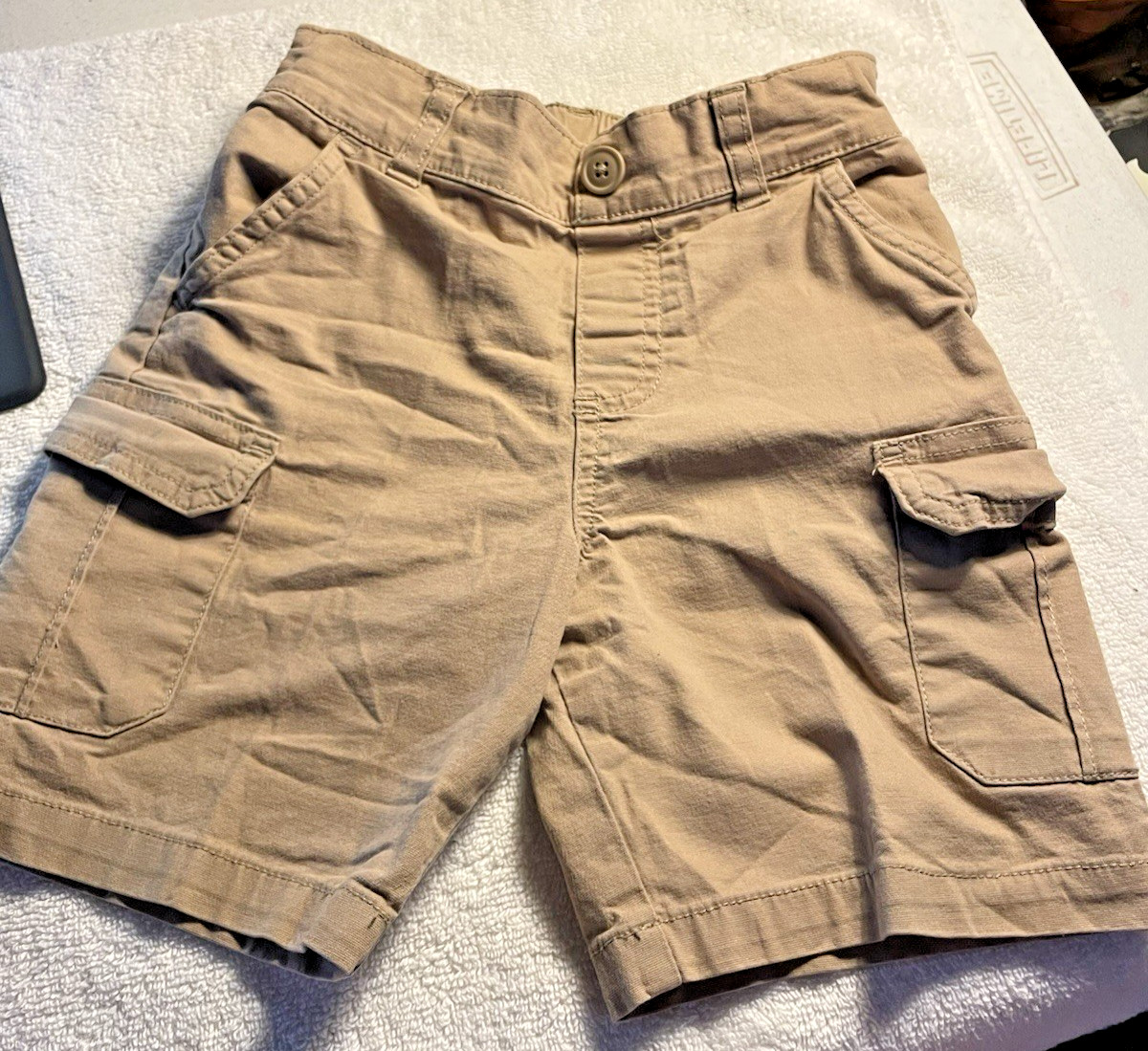 Lot of Boys size 5 Khaki School Uniform Pants & Shorts Old Navy, Geranimals + 1