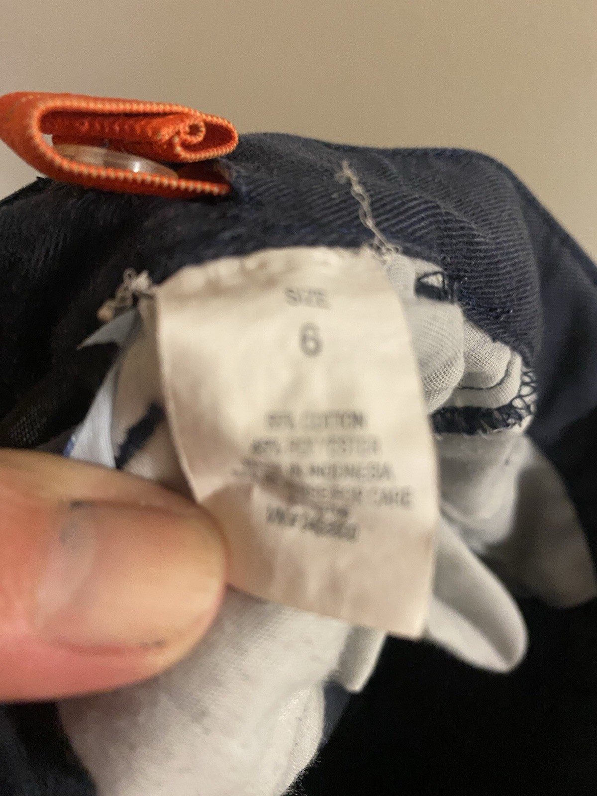 Lee Boy’s Navy Blue School Uniform Pants Size 6 Waist 22” Inseam 18” Straight