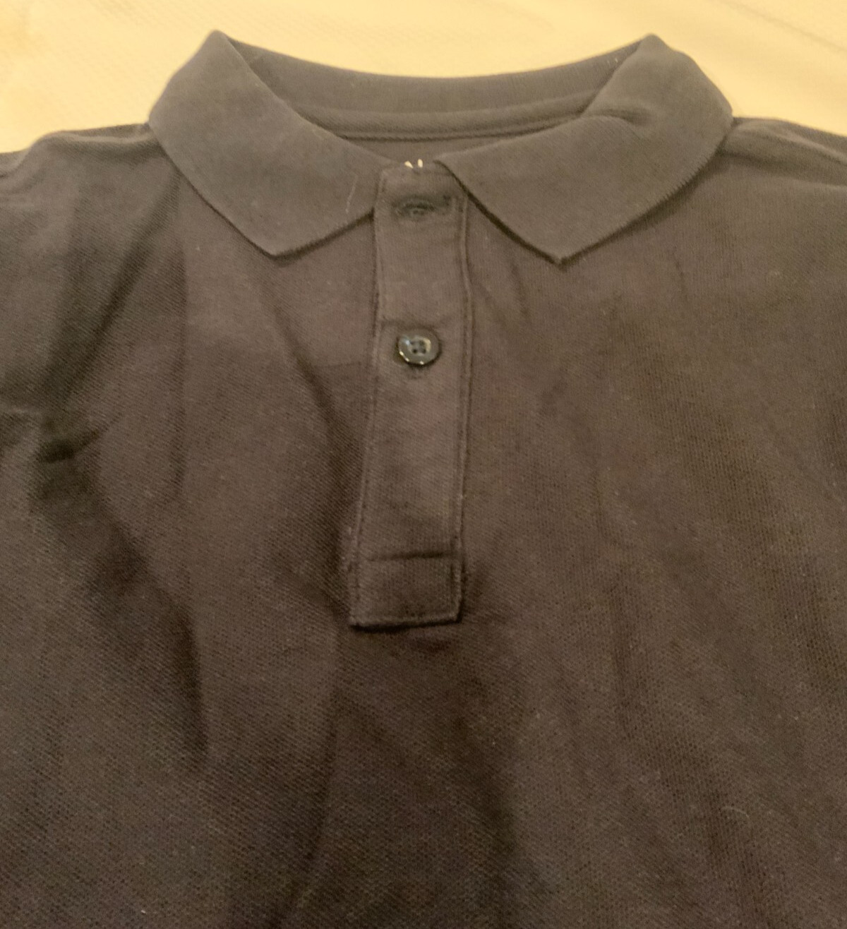 Nautica Boys’ School Uniform Pique Polo, Style#HCDPTC68477, Size M (10/12), Navy