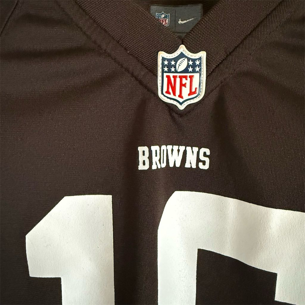 Josh Cribbs #16 Cleveland Browns Kids Nike NFL Jersey Brown Size M