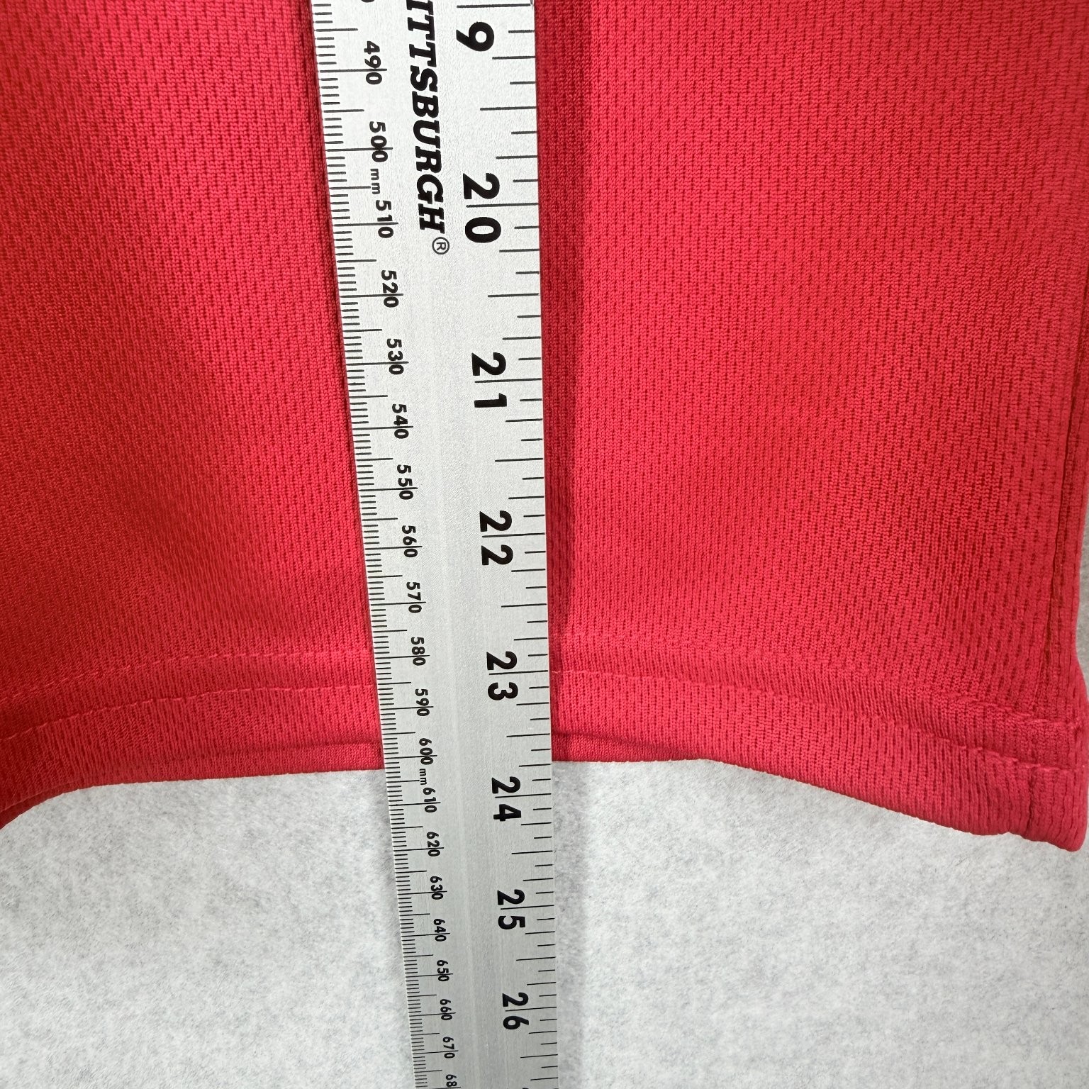Cat & Jack Polo Shirt Boys Large Red No-Roll Collar Wicking School Uniform NWT