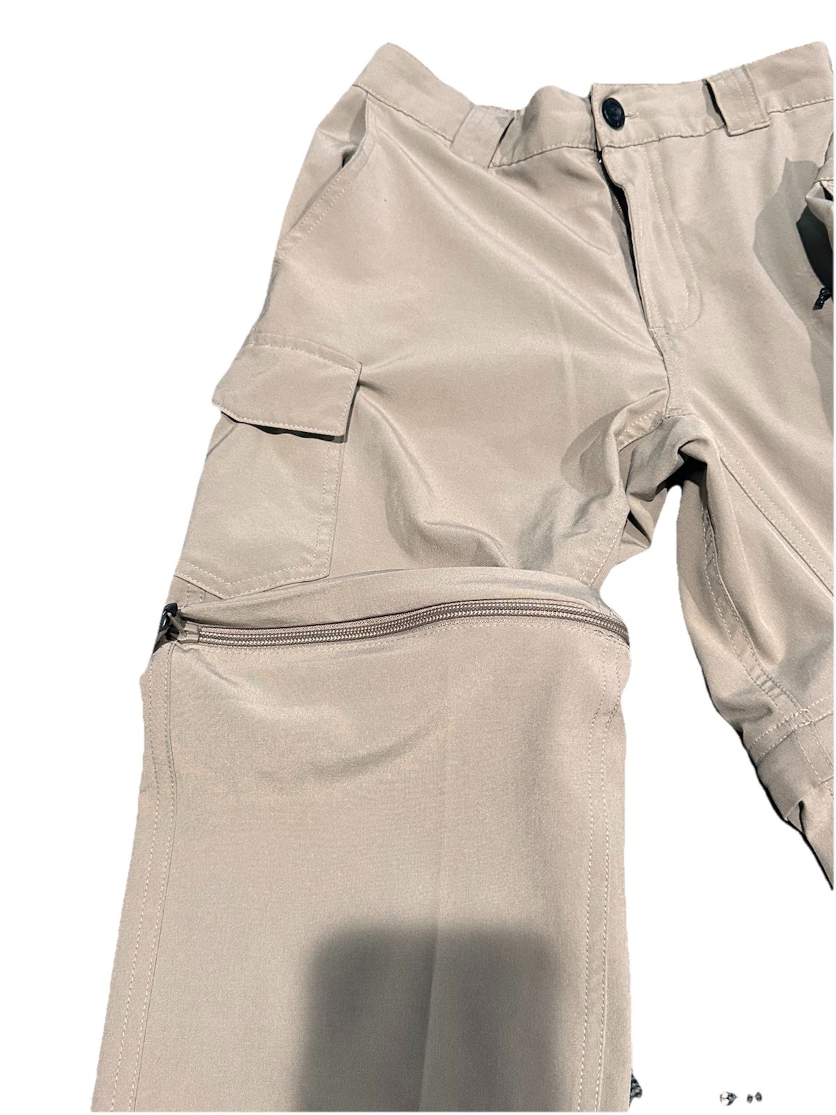 Lot of 2; Magellan Boys School Uniform Pants;convertible to Shorts; 10-12; M
