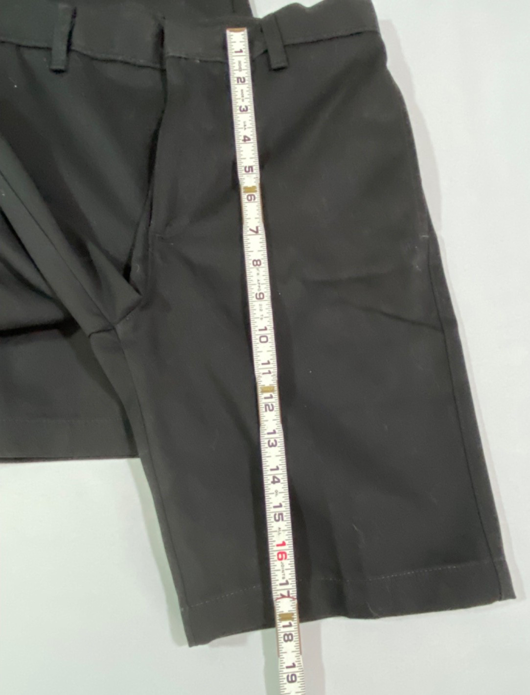 Mills Uniform Co. Boy’s Black Twill Shorts Size Regular 16 Adj. Waist Lot of 2