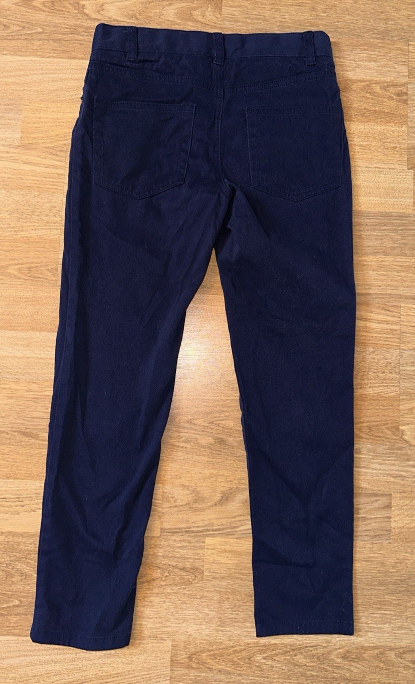 Lot of 2 French Toast Navy Blue School Uniform Slim Pants – Size 10