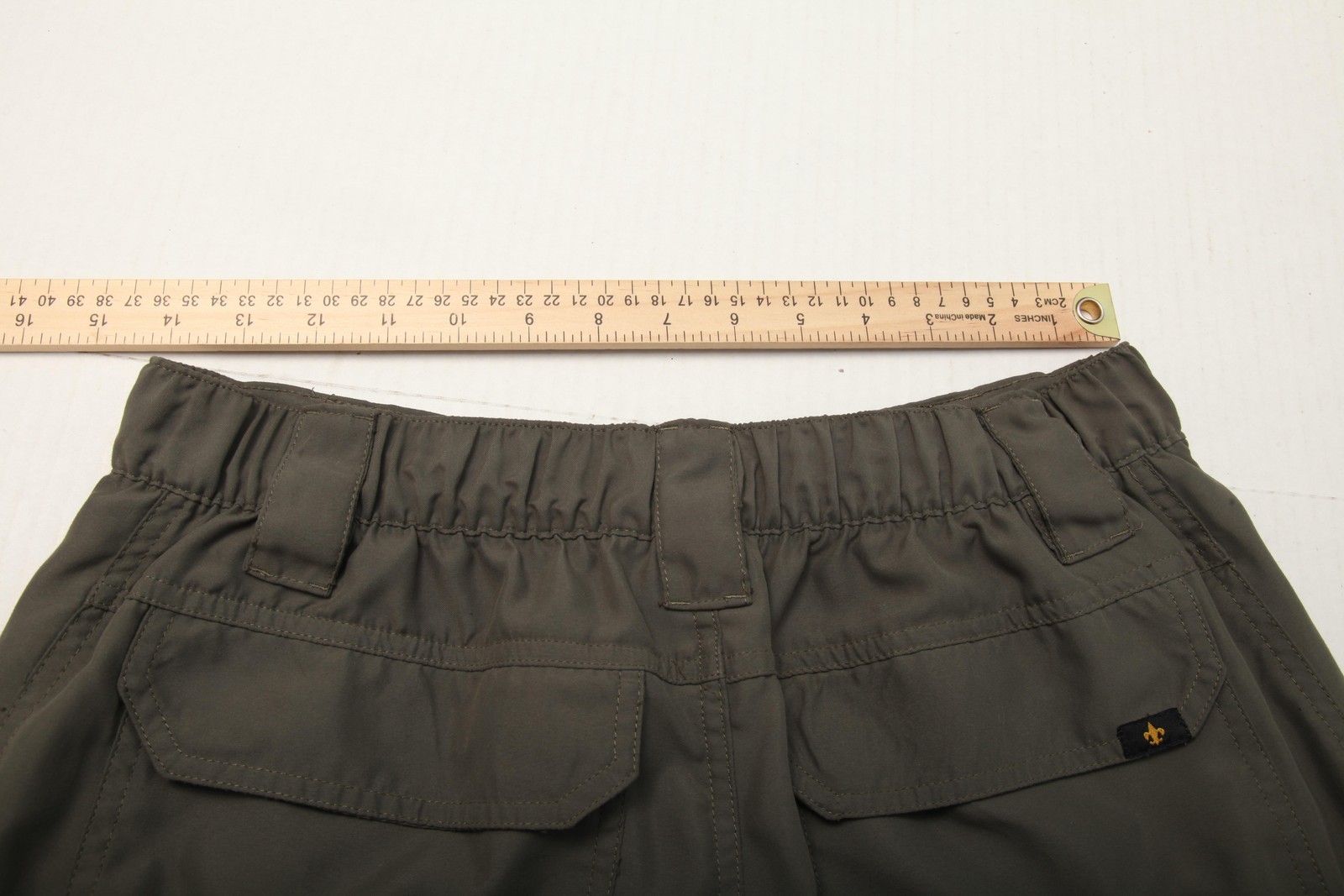 Boy Scouts of America Pant Relaxed Small Uniform Switchbacks Convertible Zip Off