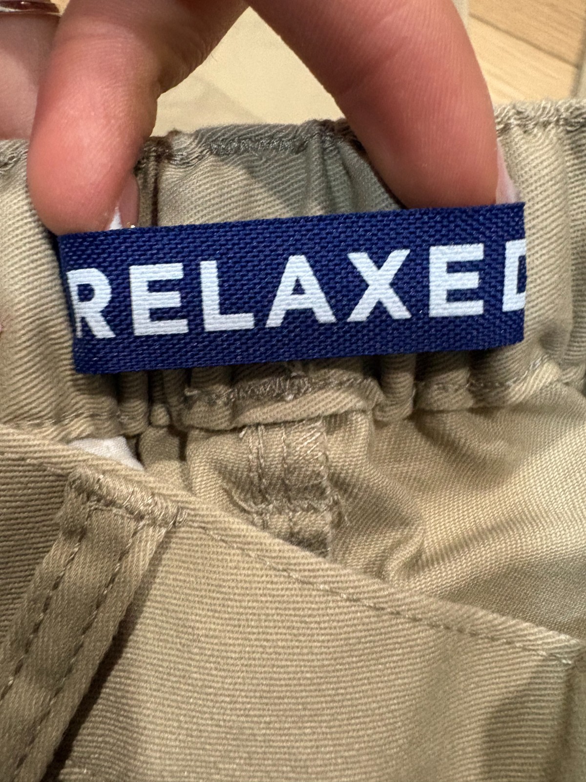 French Toast Boys Khaki School Uniform Pants Size 14 Relaxed Fit Adjustable Wais
