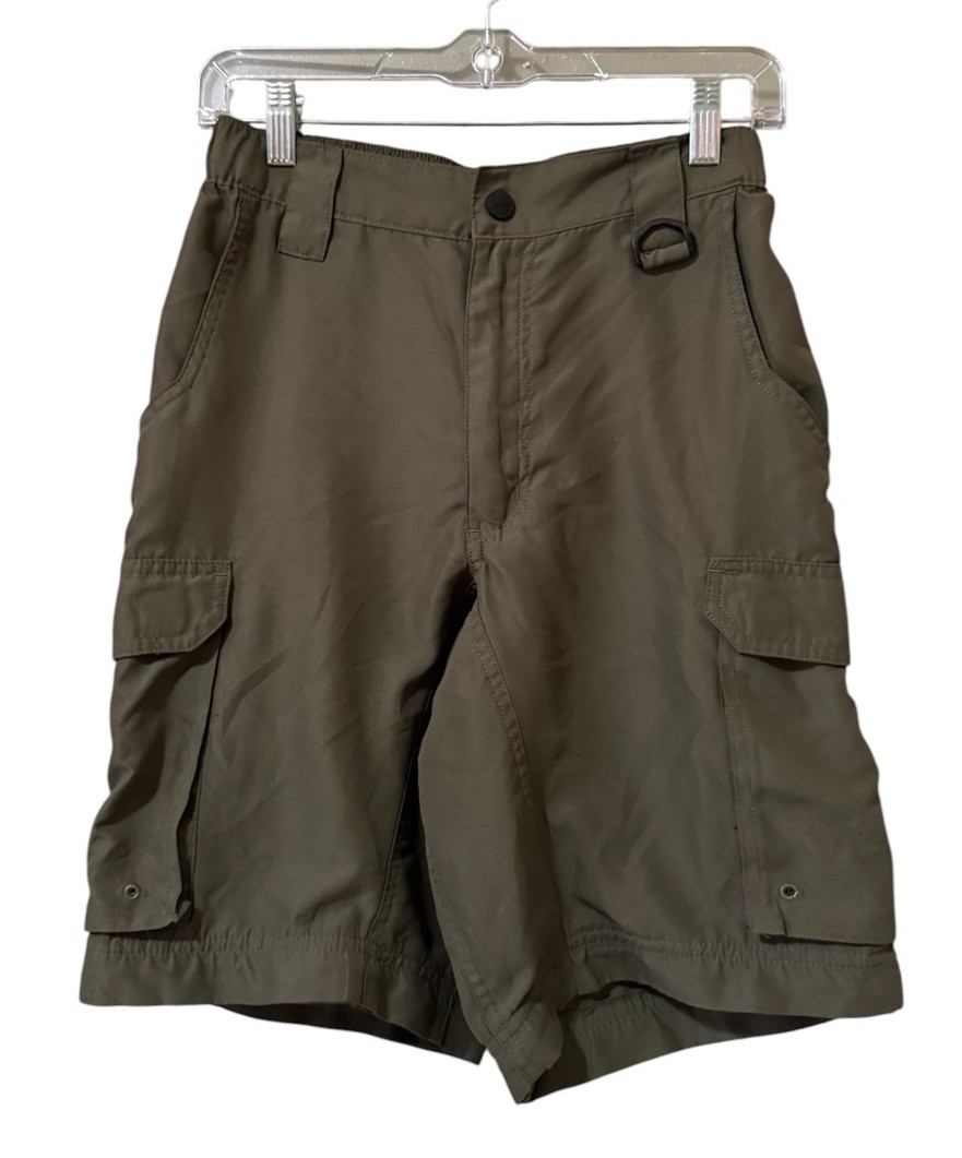 Boy Scouts of America Shorts Youth Size Relaxed XS Green Uniform Cargo Outdoor