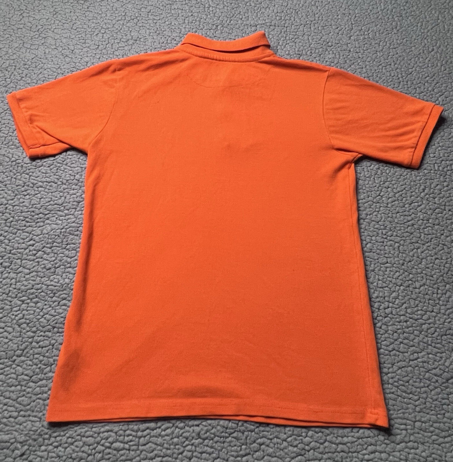 Orange School Uniform Short Sleeve Shirt Unisex Size 14