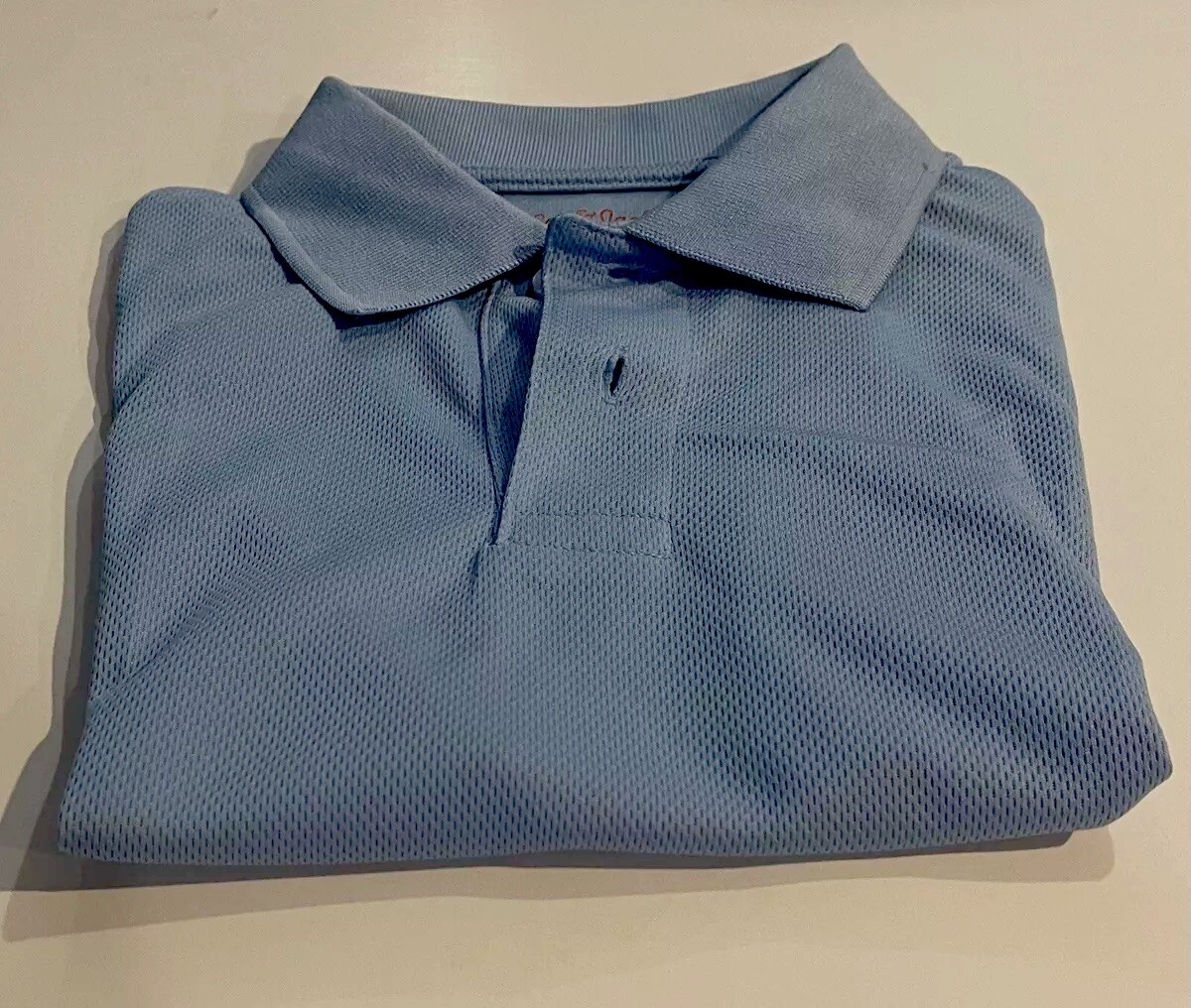 Cat & Jack Boys Size L (10-12) School Uniforms Polo Shirt New W/ Tags Light Blue