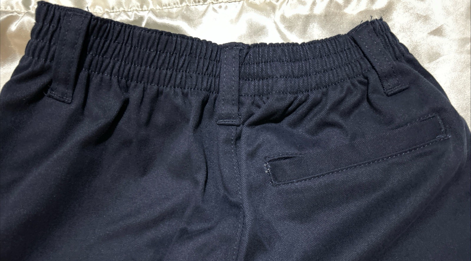 NEW TAG FRENCH TOAST RELAXED PULL UP PANT NAVY BLUE BOYS SIZE 6 SCHOOL UNIFORM
