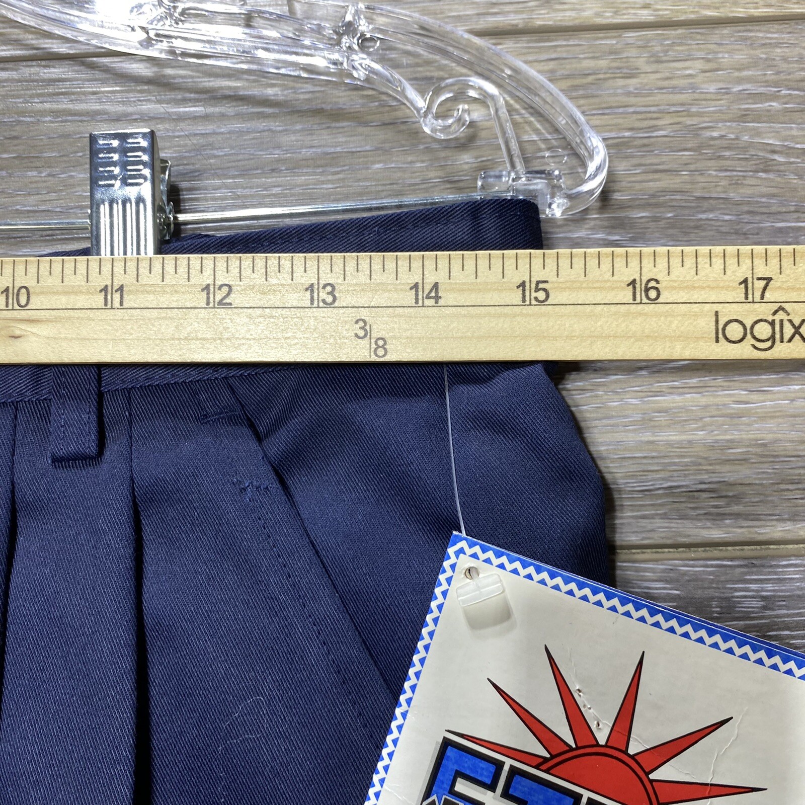 French Toast Shorts Size 20 Boys (30” Waist) NEW WITH TAGS Blue Uniform