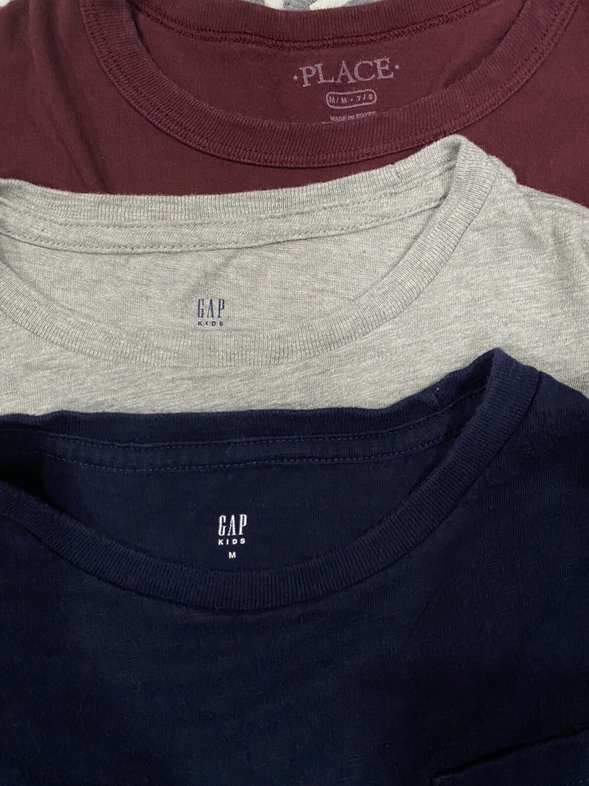 Boys long sleeve shirts (3) size M