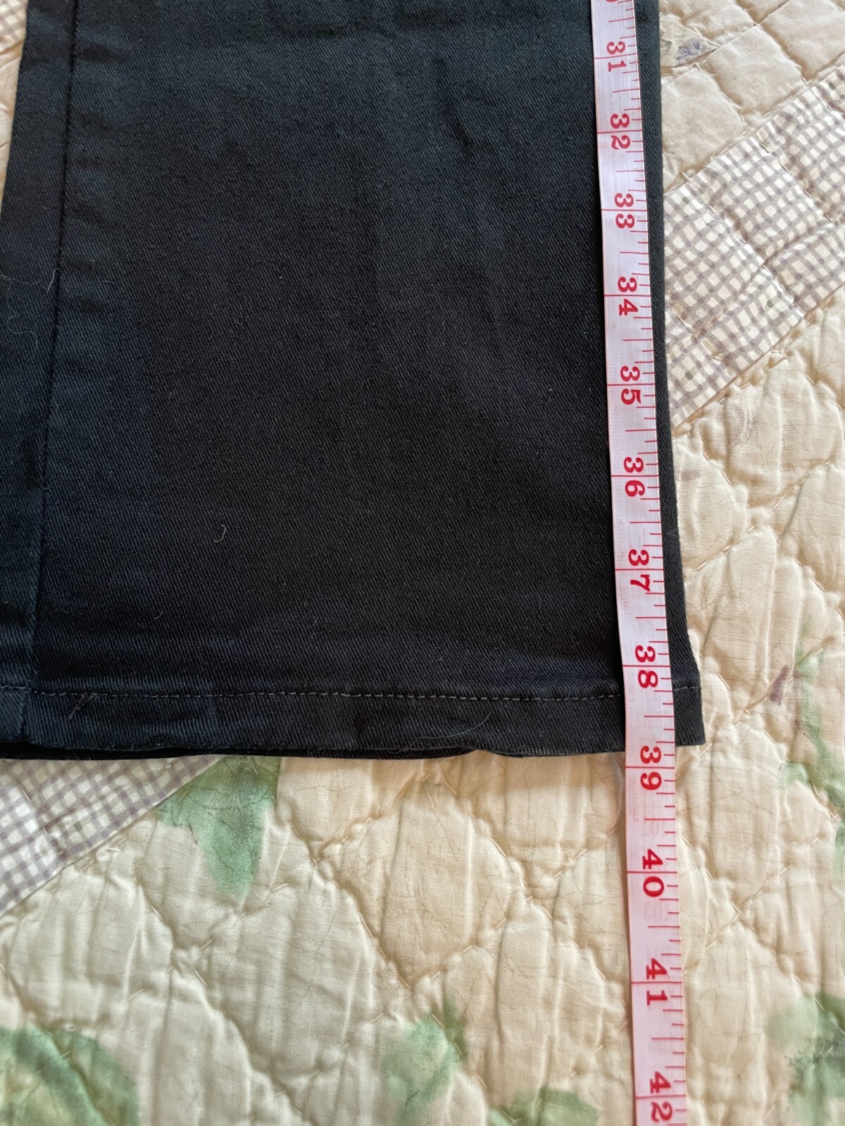 Chaps Boys Approved Schoolwear Black Pants Boys Size 16 Regular