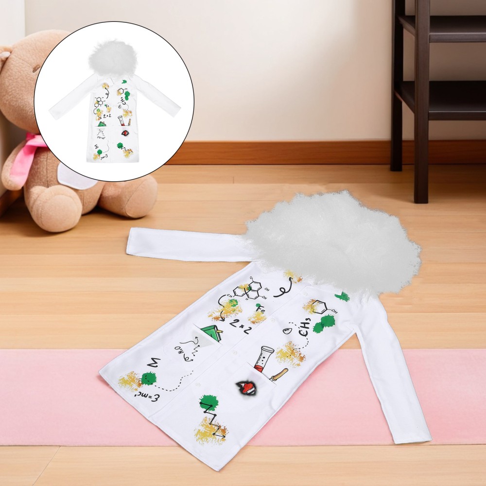 Children’s Scientist Suit Doctor Coat Costume Dress up for Toddlers