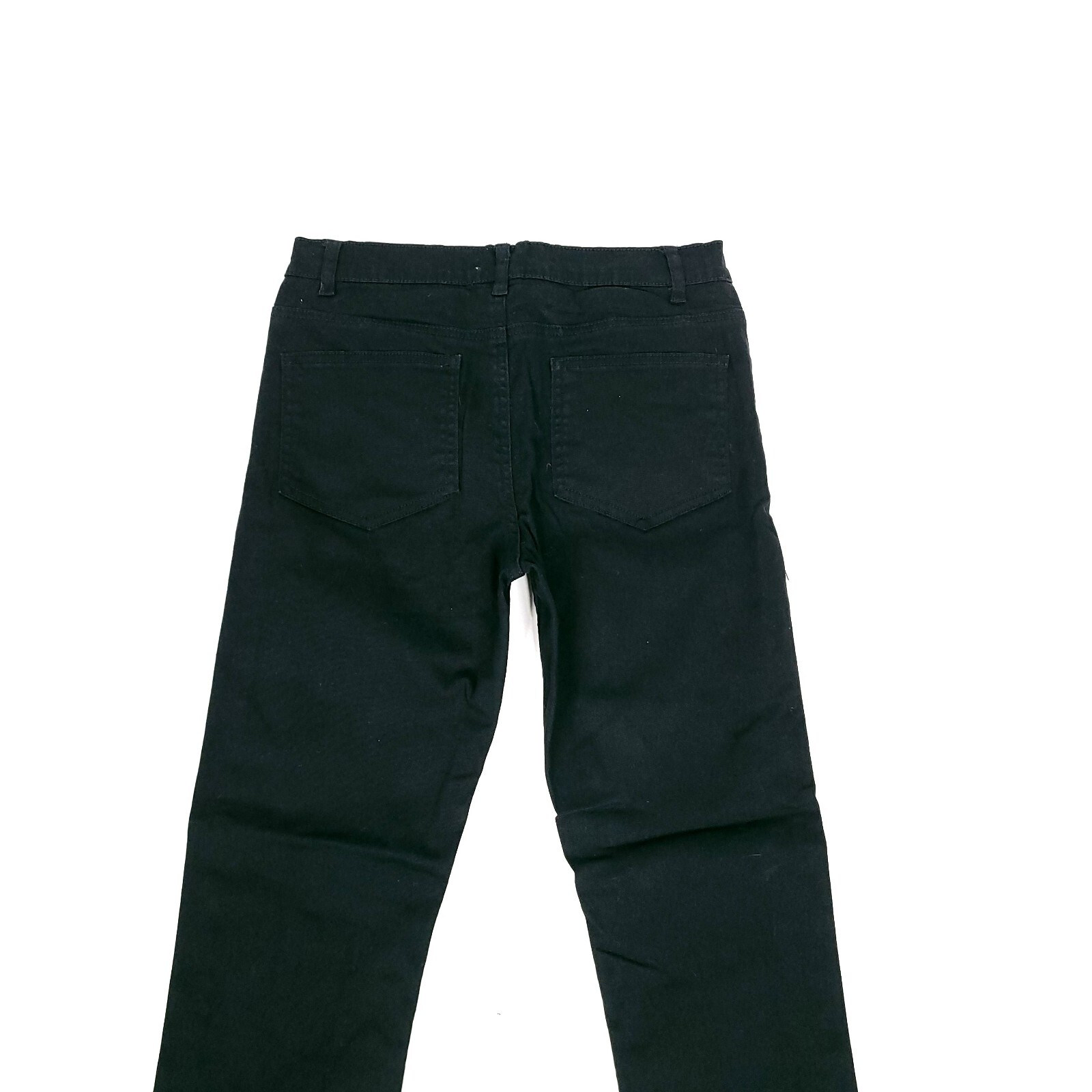 Access Boys Uniform Pants 14 Black Skinny Stretch School Lot Of 6