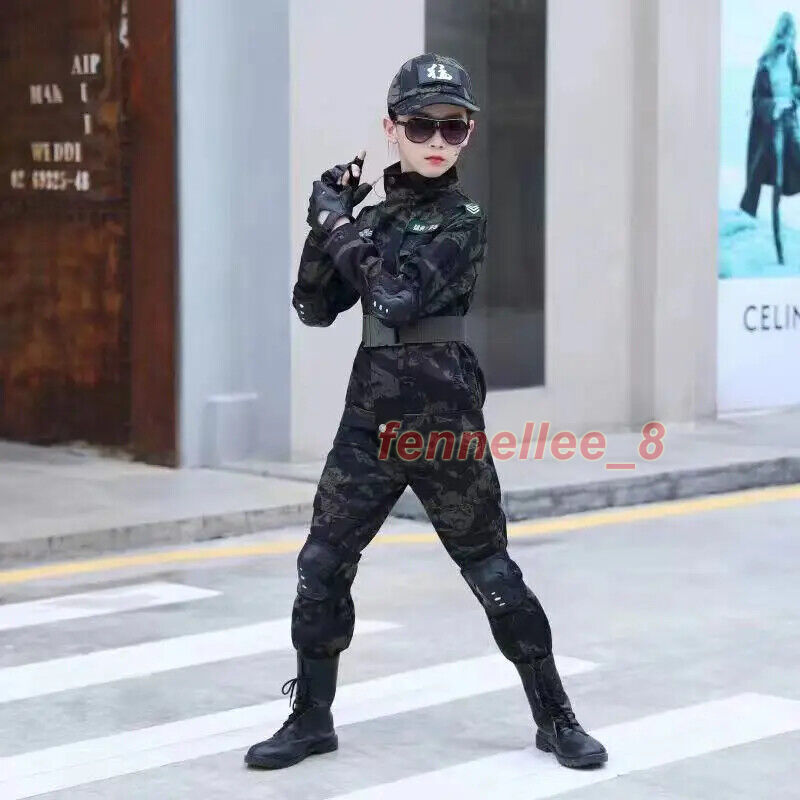 New Children’s Special Forces Combat Uniform, New Camouflage Training Suits