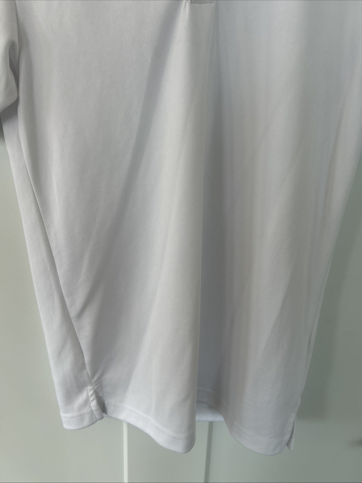 Nautica School Uniform White Short Sleeve Polo Shirt Youth Boys Size L G 14 16