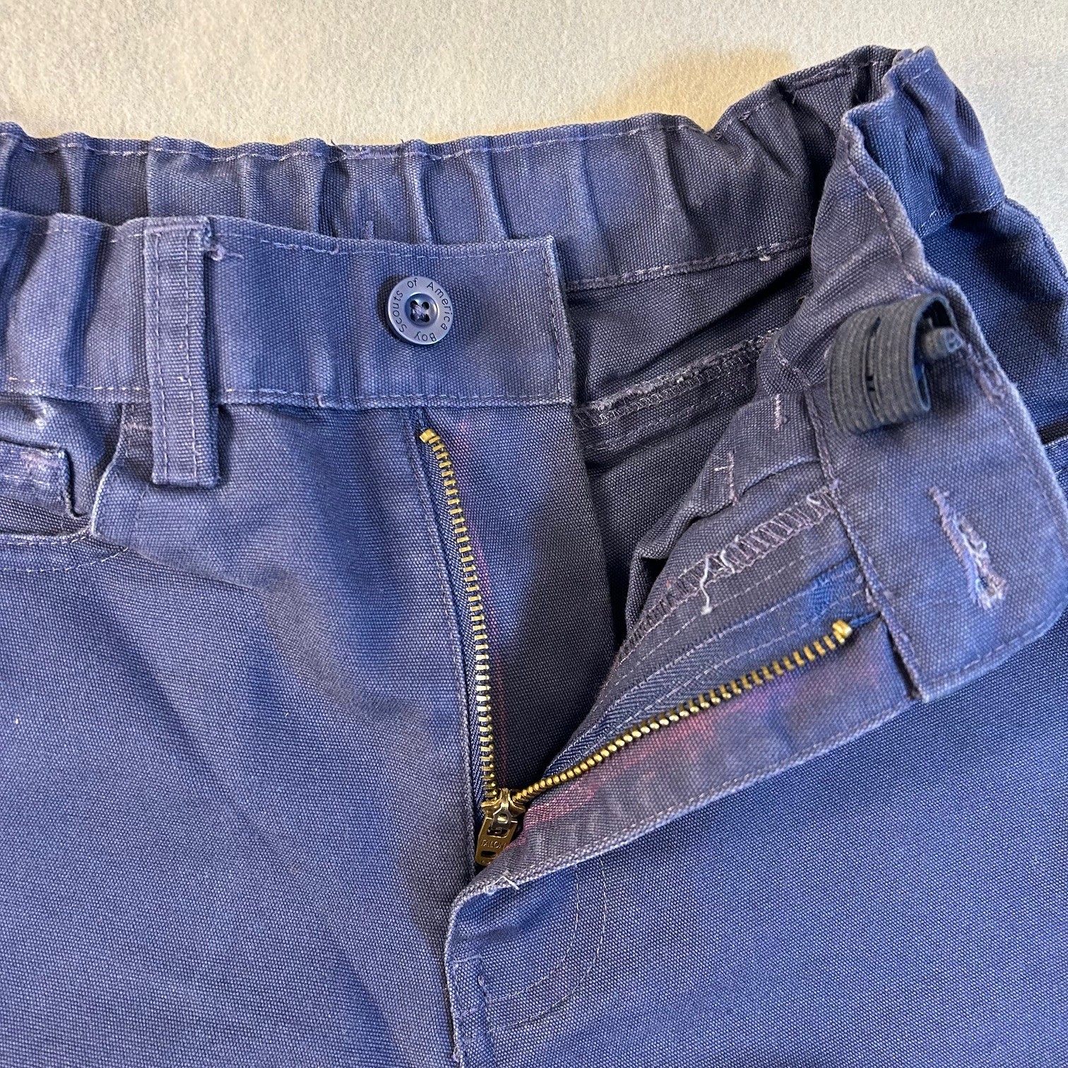 Boy Scouts Of America Cub Scouts Switchback 2 Yth 6 Shorts Navy Blue Cargo