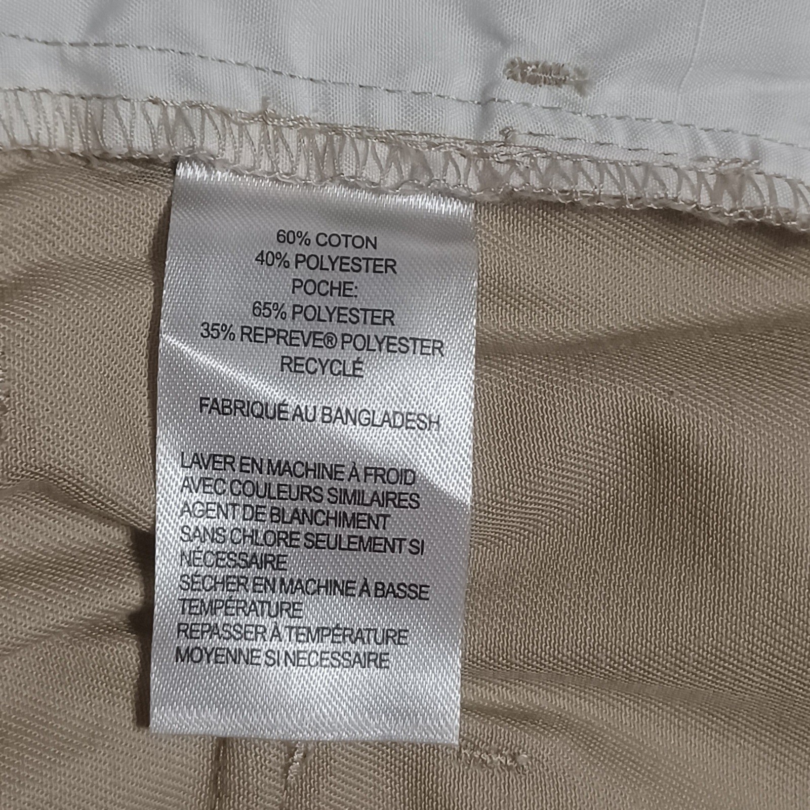 French Toast Boys Khaki School Uniform Pull On Shorts Tan Size 14 SH9112