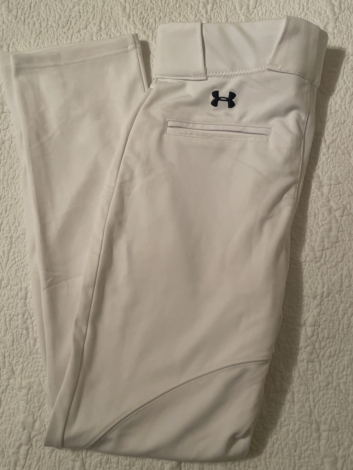 Under Armour Baseball Pants Youth Extra Large White YXL