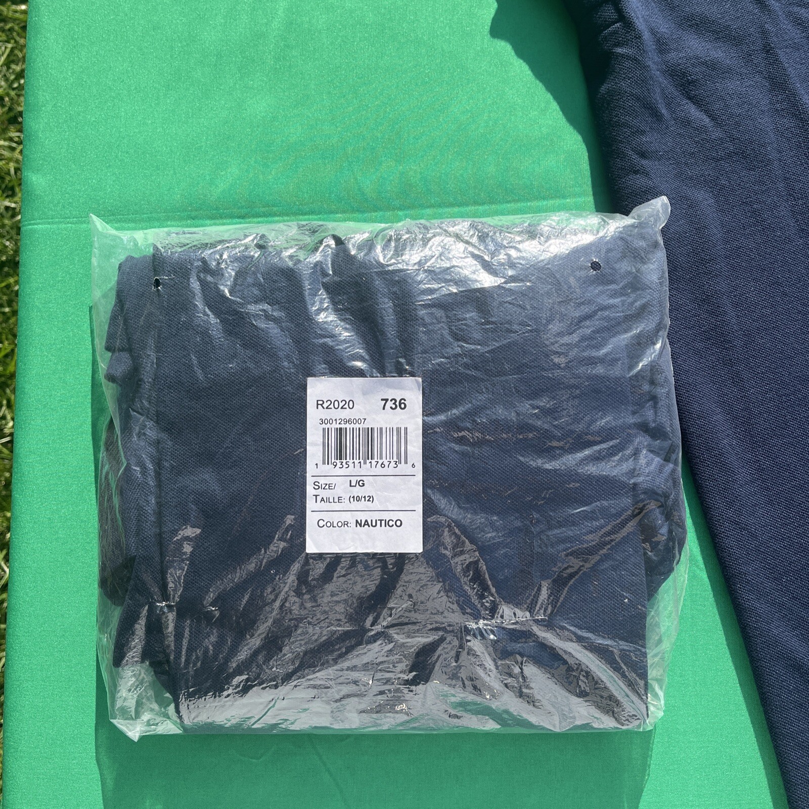 Children’s Place Polo Shirt Boys Size 10/12 Navy School Uniform Short Sleeve