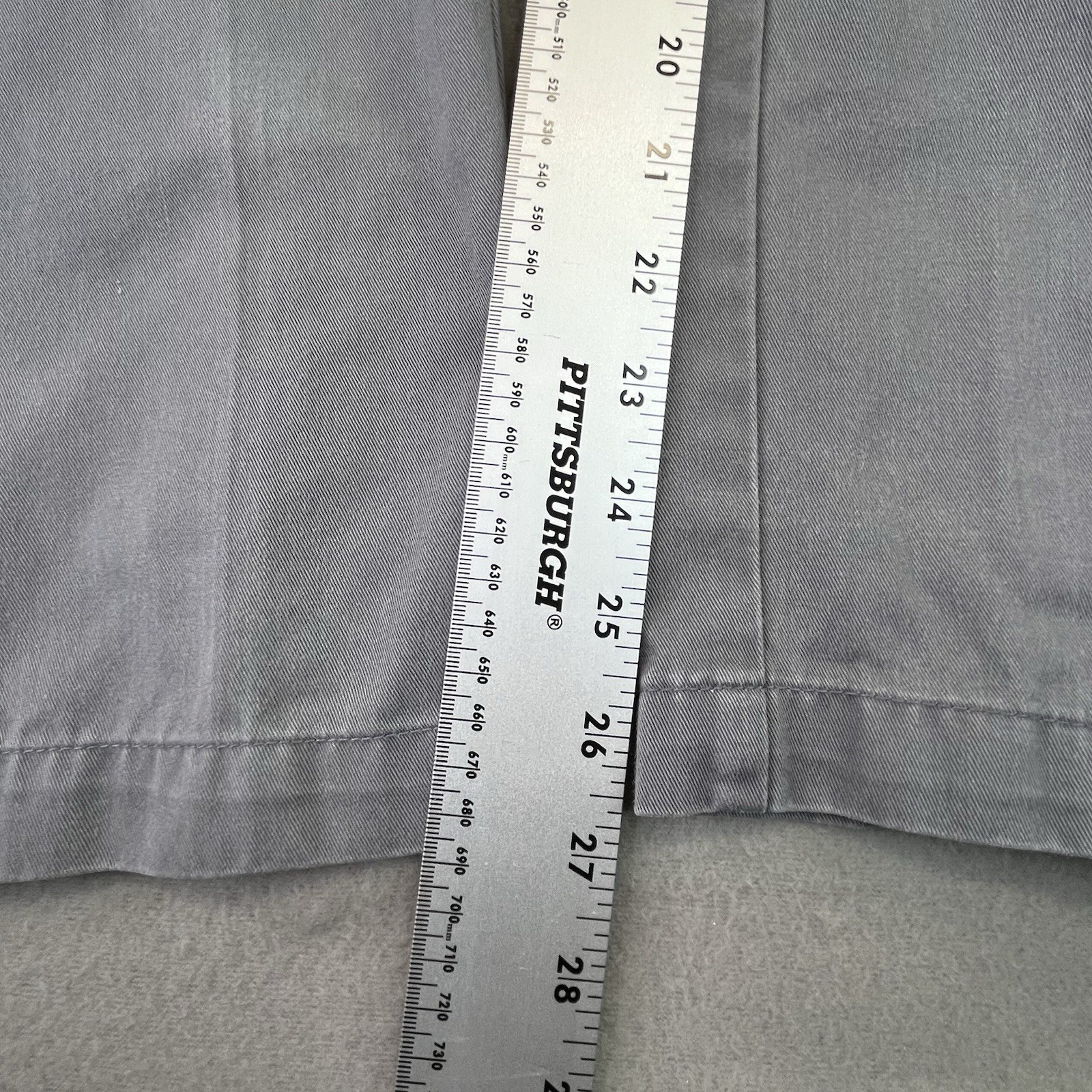 Lands End Boys Gray Pants Size 6 Adjustable Waist School Uniform Lot Of 2