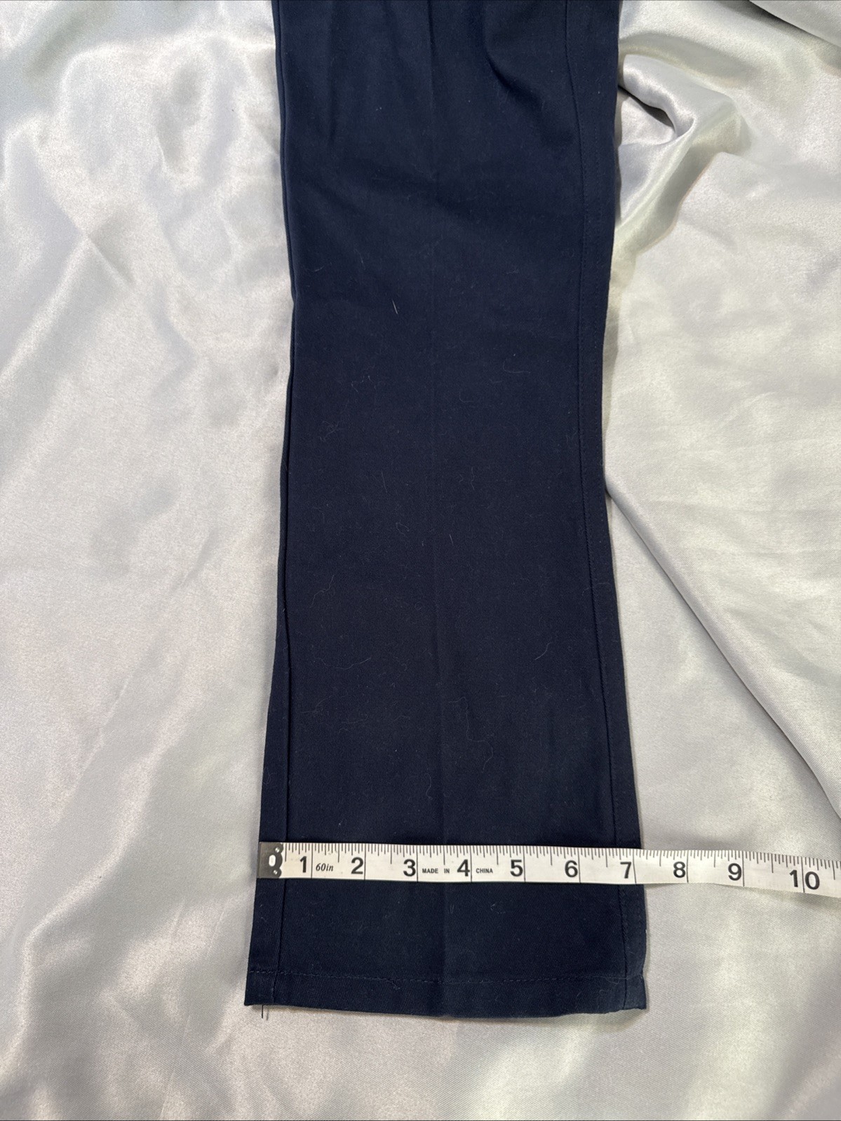 Chaps NWT Boys’ School Approved Blue Pleated Front Pants Size 10 (25×25”)