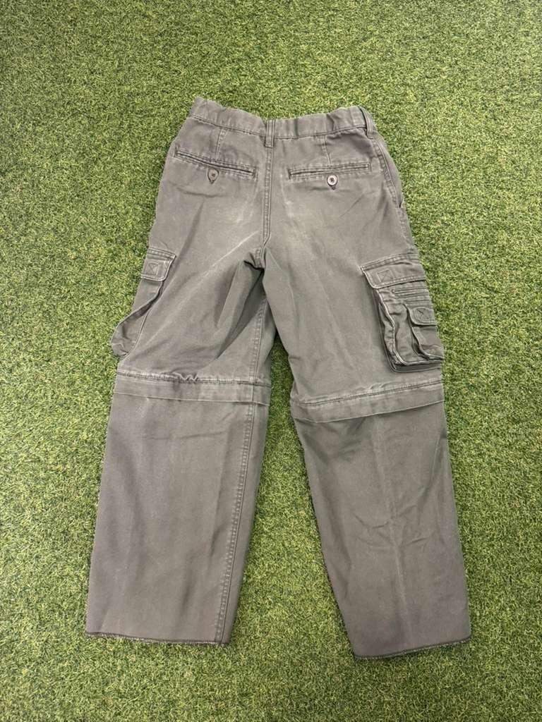 Boy Scouts of America Convertiable Uniform Pants Youth 6 Gray Cotton Outdoor