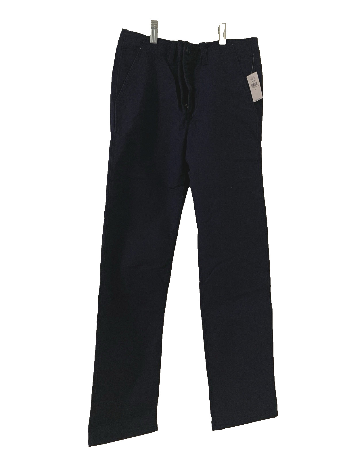 NEW NWTGap Kids Uniform Straight-Fit Stretch Khakis Size 14 Dark Night Color