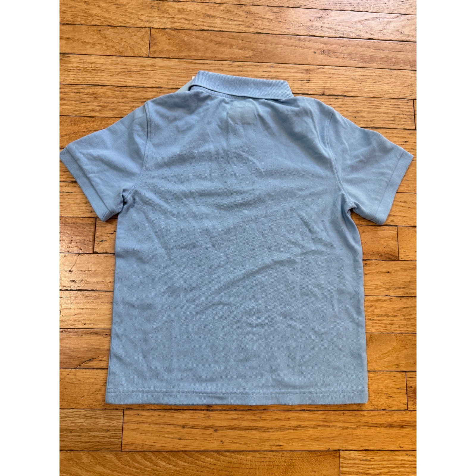 Cat & Jack Boys Light Blue Short Sleeve School Uniform Polo Shirt S 6/7 New