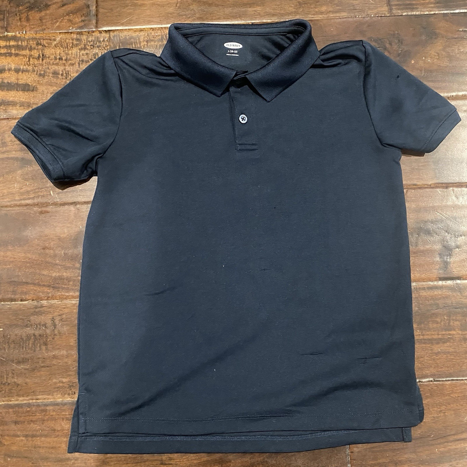 Nautica Old Navy Arrow PS Boys Polo Shirts Lot 5 Navy White L XL S