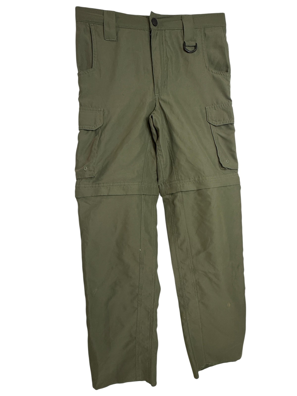 Boy Scouts Of America Pants Youth Medium Green Switchbacks Cargo Convertible