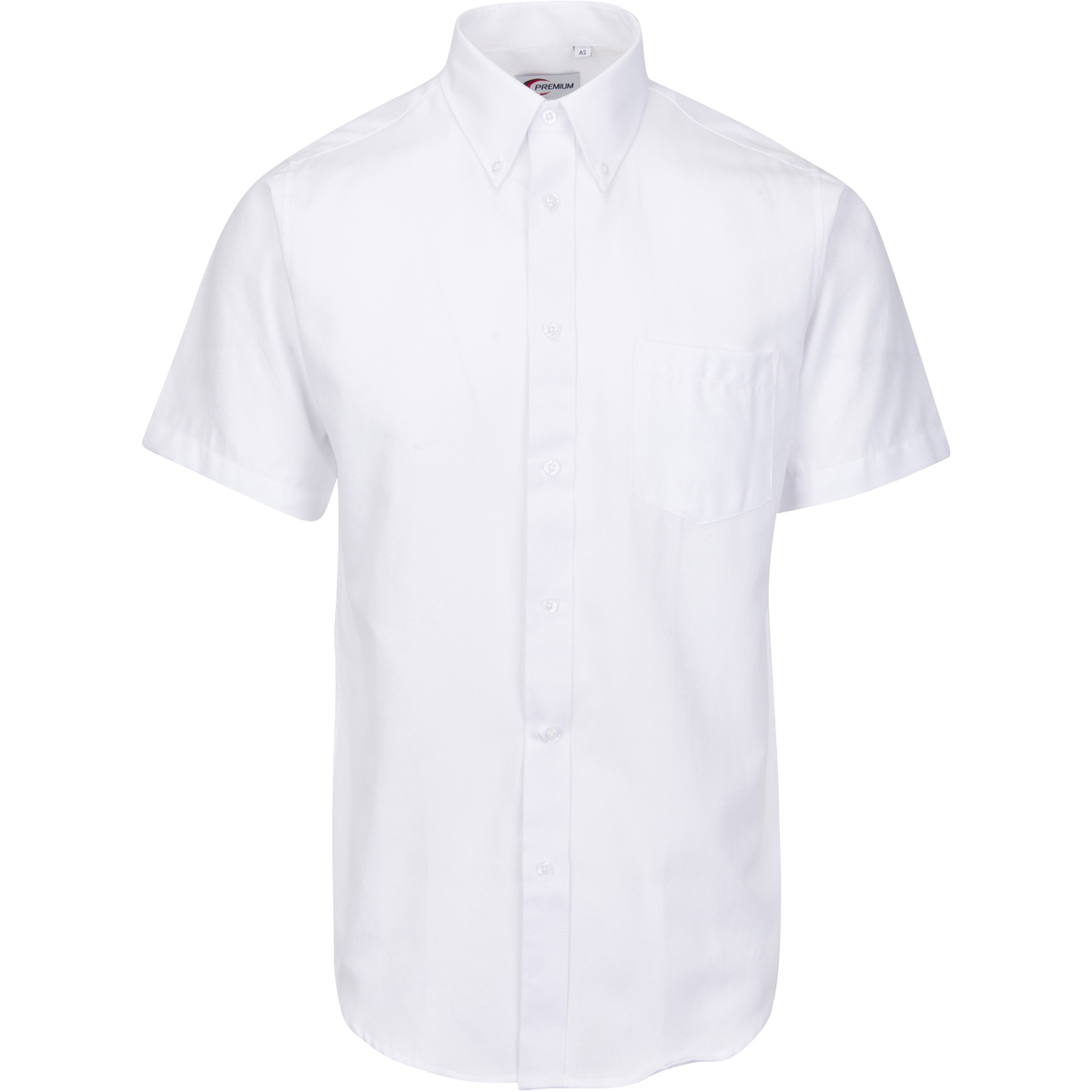 Boys Uniform Oxford Short Sleeve Dress Shirt w/ StainGuard