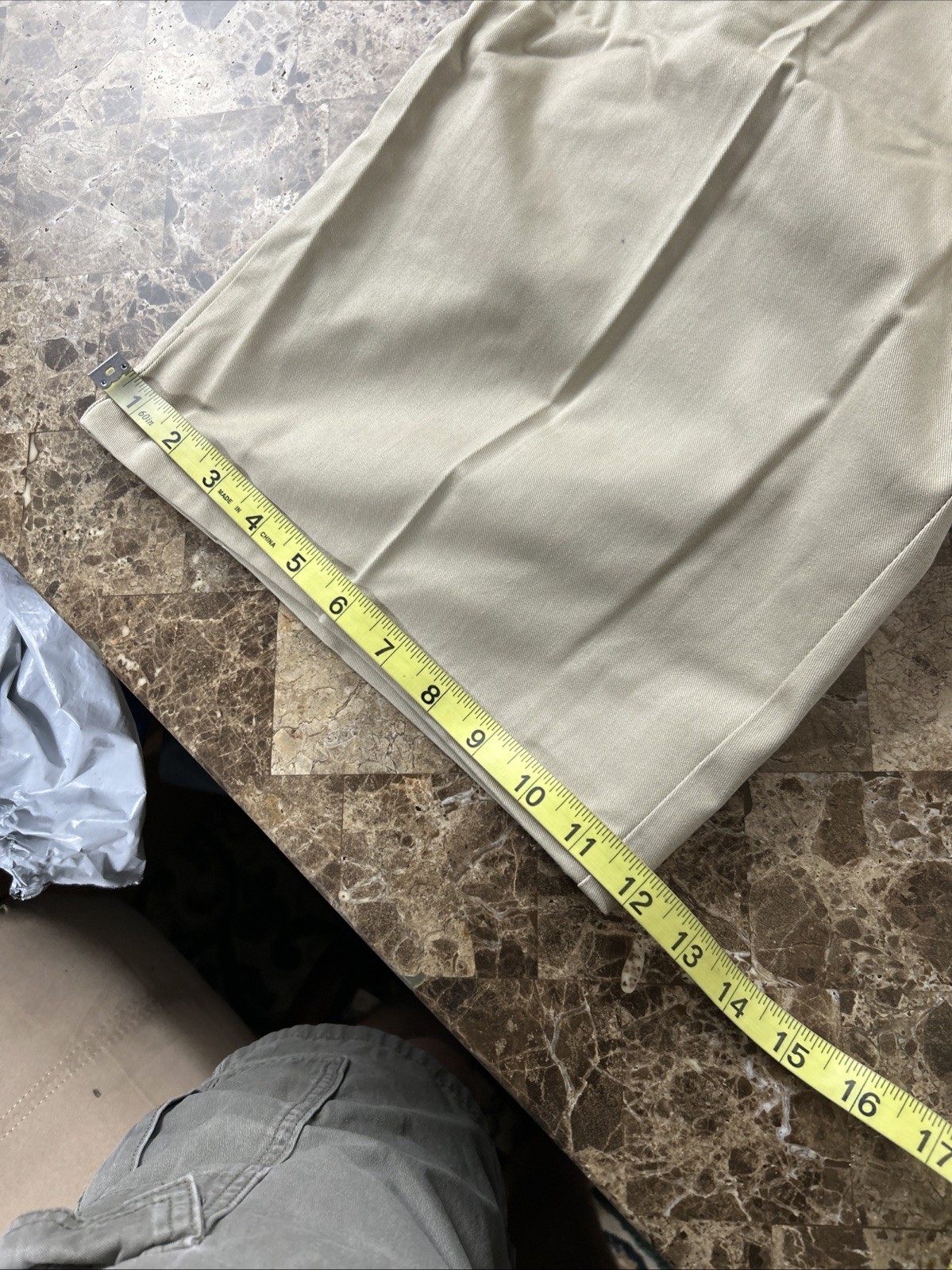 French Toast boys shorts 20 Husky B Flat SH9200 G Khaki beige School