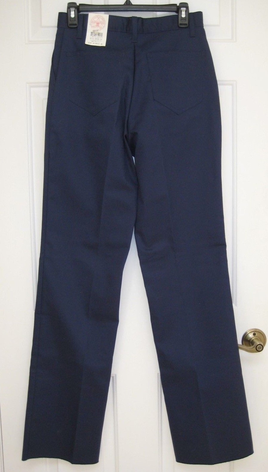 BOY SCOUT UNIFORM PANT BSA NAVY BLUE UNHEMMED SZ 18 (29″ W) OR SZ 20 (30″ W) NEW