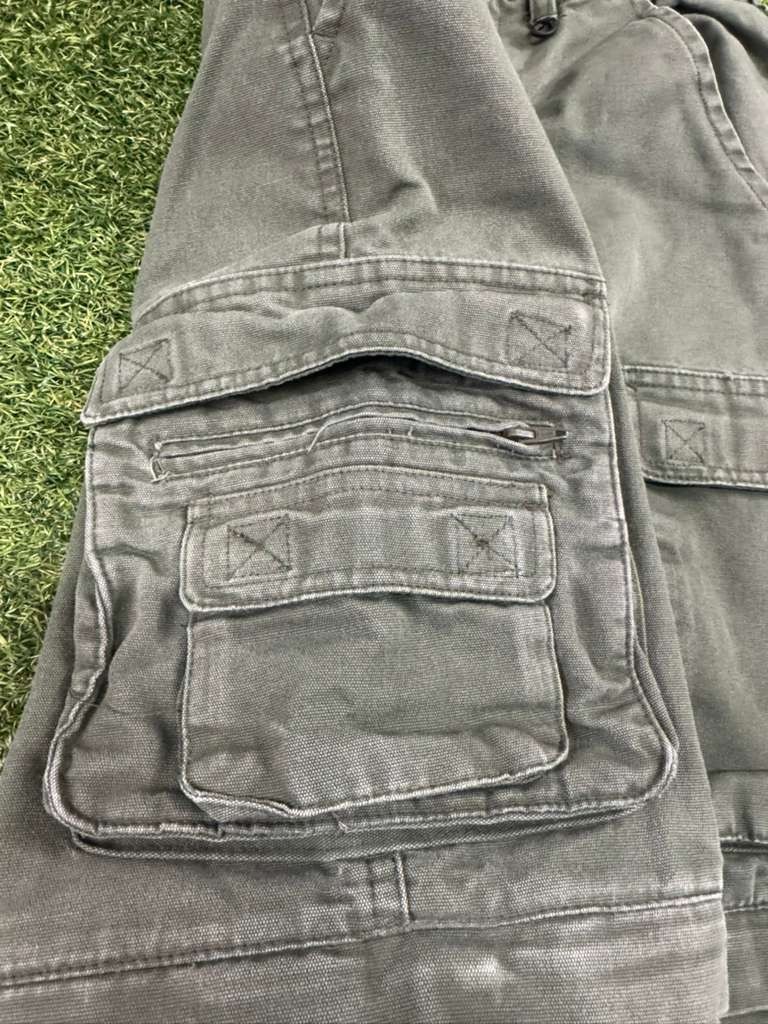 Boy Scouts of America Convertiable Uniform Pants Youth 6 Gray Cotton Outdoor