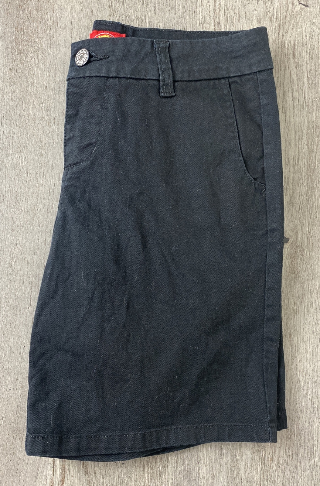 Dickies Front Relaxed Fit Uniform Casual Shorts Black Kids Size 5