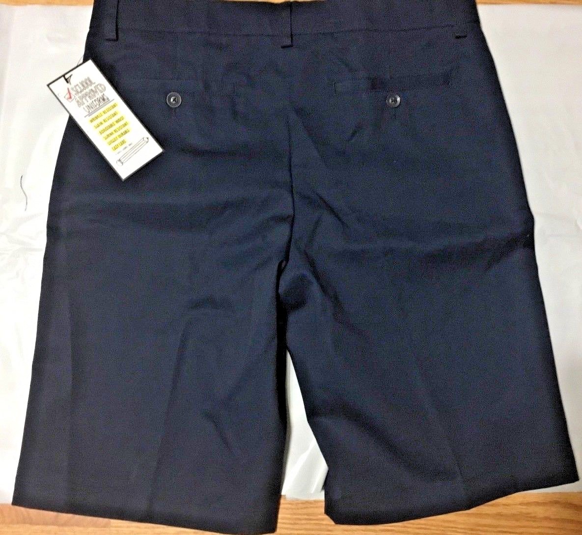 Slazenger Stain Resistant School/Casual Boys Shorts Navy Blue, Size L, YBU401