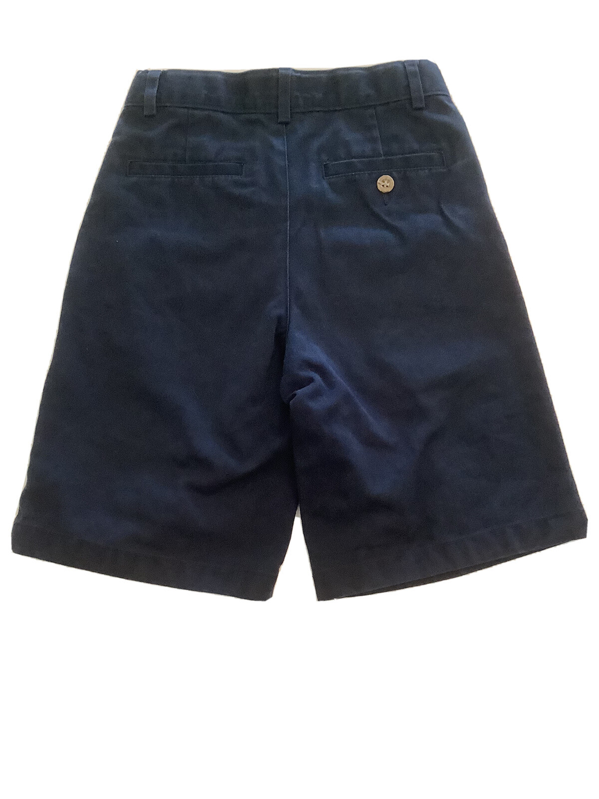 Nautica Boys School Uniform sz 10 regular Navy Blue Shorts Adjustable Waist