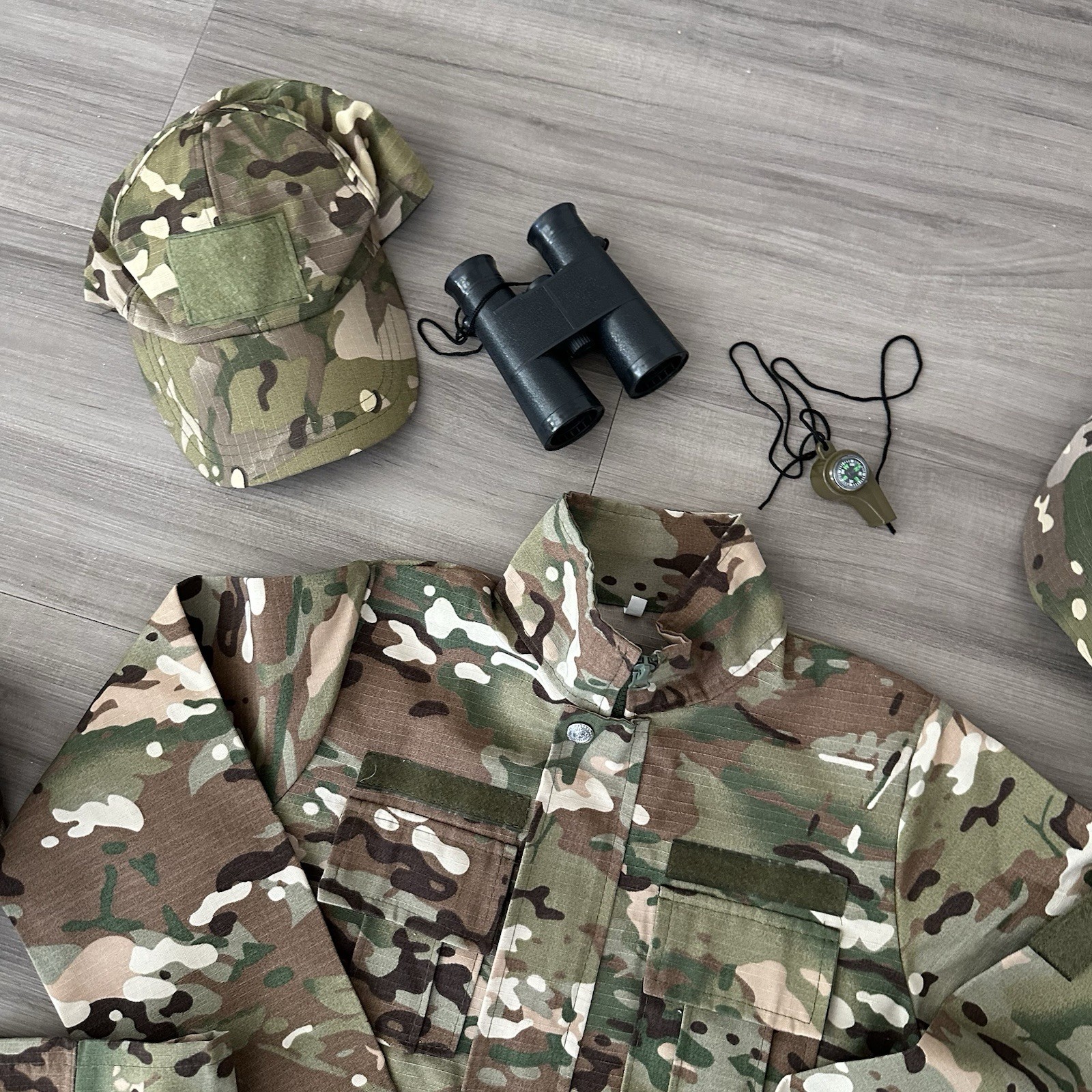 Tactical Military Uniform Boys Sz 130 MEDIUM Shirt Pants Suit Vest Backpack Set