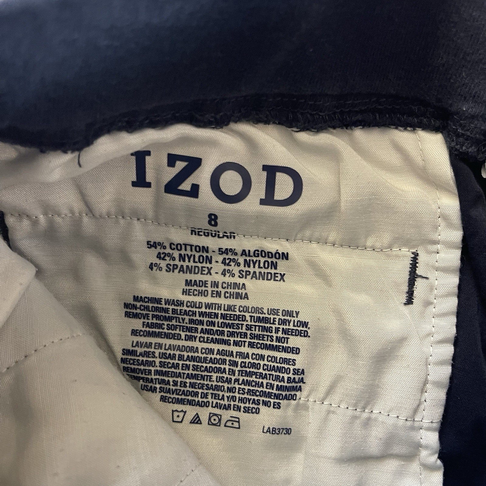 IZOD Boys Approved Schoolwear Stretch Jogger Pants Size 8 & Old Navy Hoodie 8