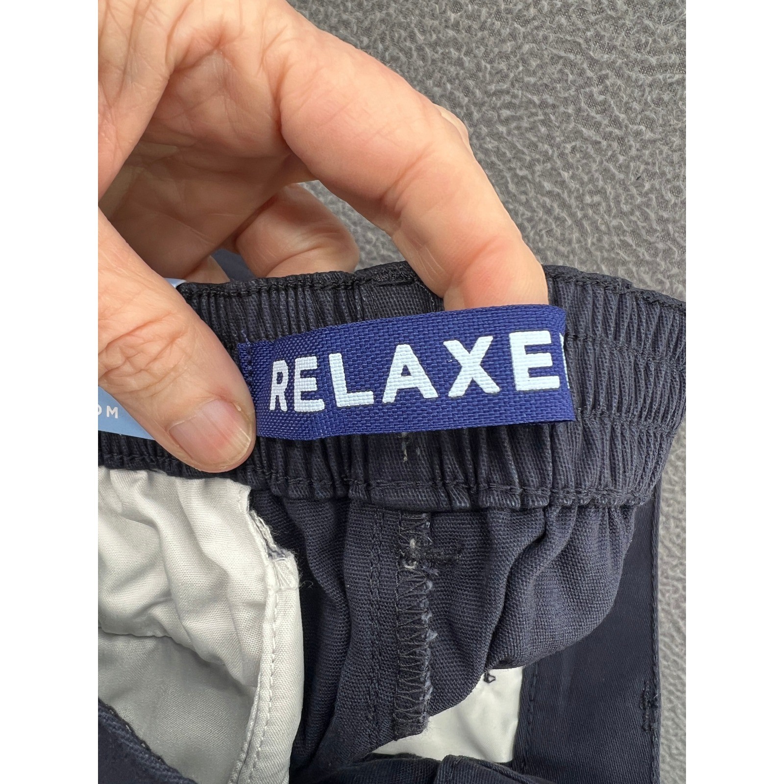 French Toast Boys Relaxed Fit Pull On Navy Blue School Uniform Pants Size 14 NEW