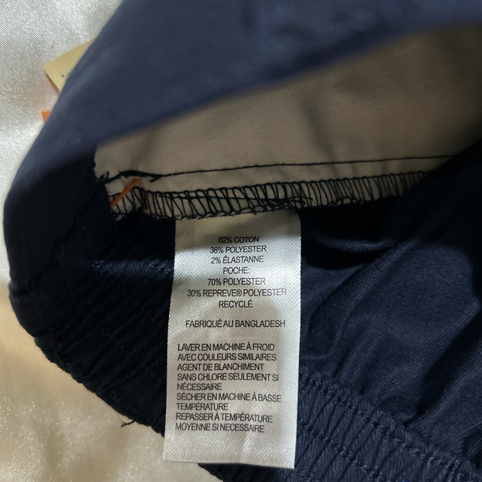 NEW TAG FRENCH TOAST RELAXED PULL UP PANT NAVY BLUE BOYS SIZE 6 SCHOOL UNIFORM