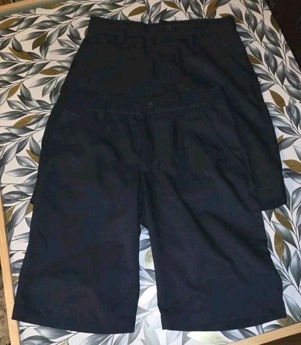 FRENCH TOAST, BOYS UNIFORM SHORTS, NAVY BLUE, SIZE 14