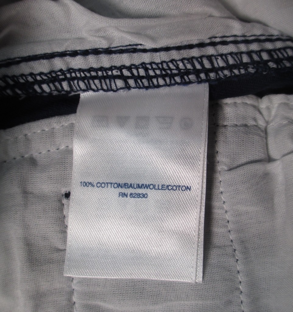 LANDS END Deep Sea Navy Open Bottom Climber Pants Boys M 8 NEW