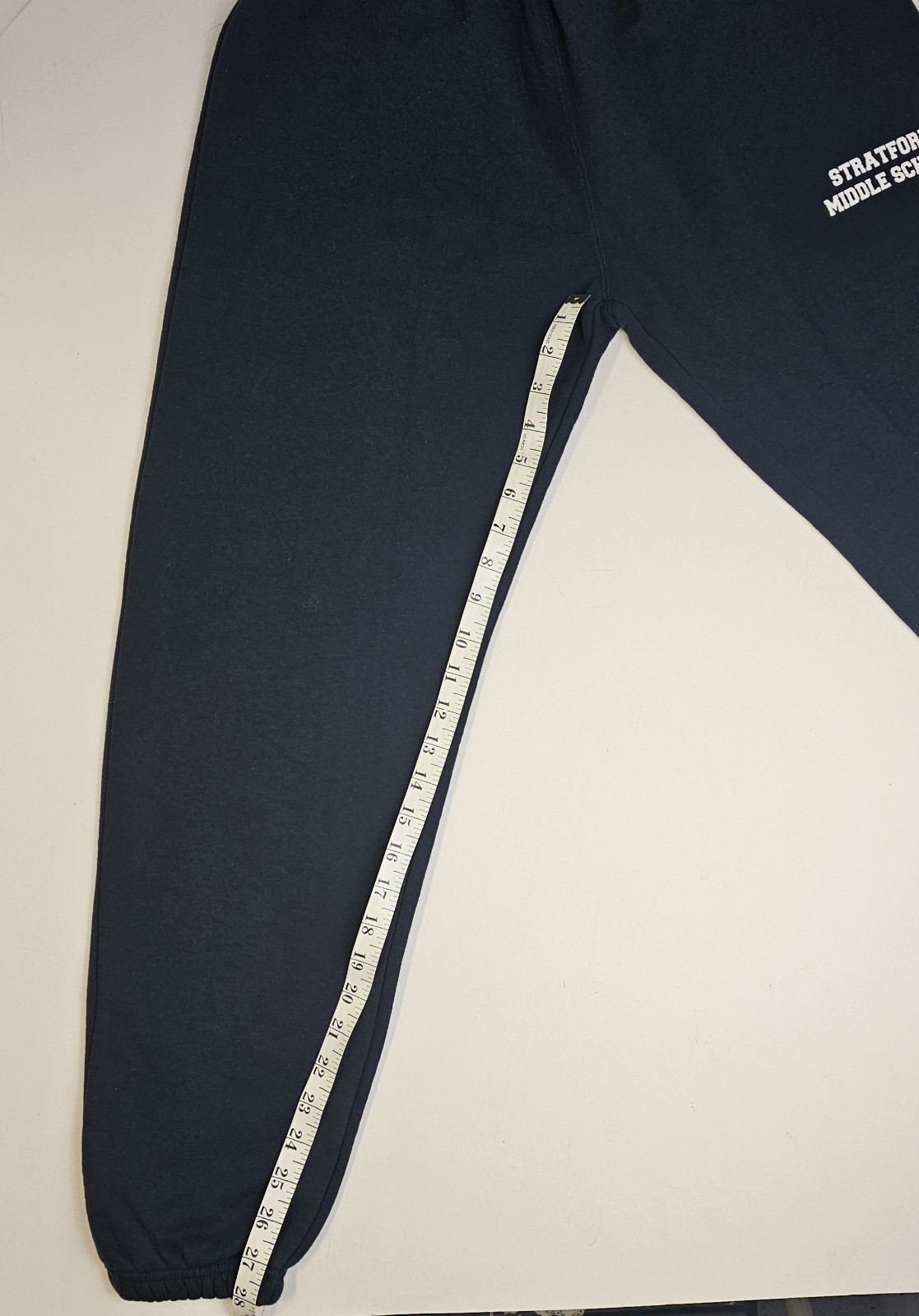 ​Dennis Stratford Middle School Sweatpants Navy Blue Youth XL (14-16) PE Uniform