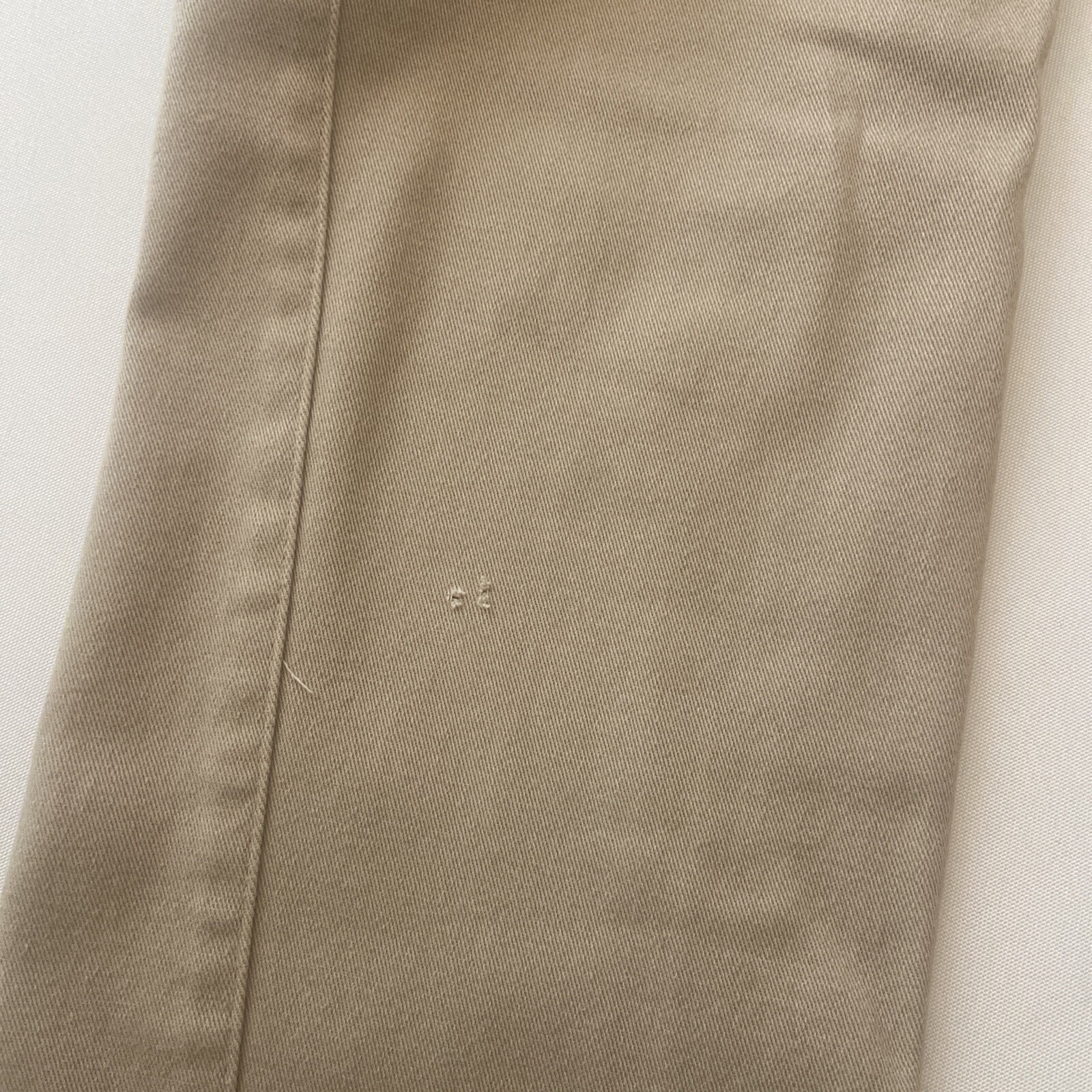 Mills Uniform Khaki Flat Front Pants : 18R Boys