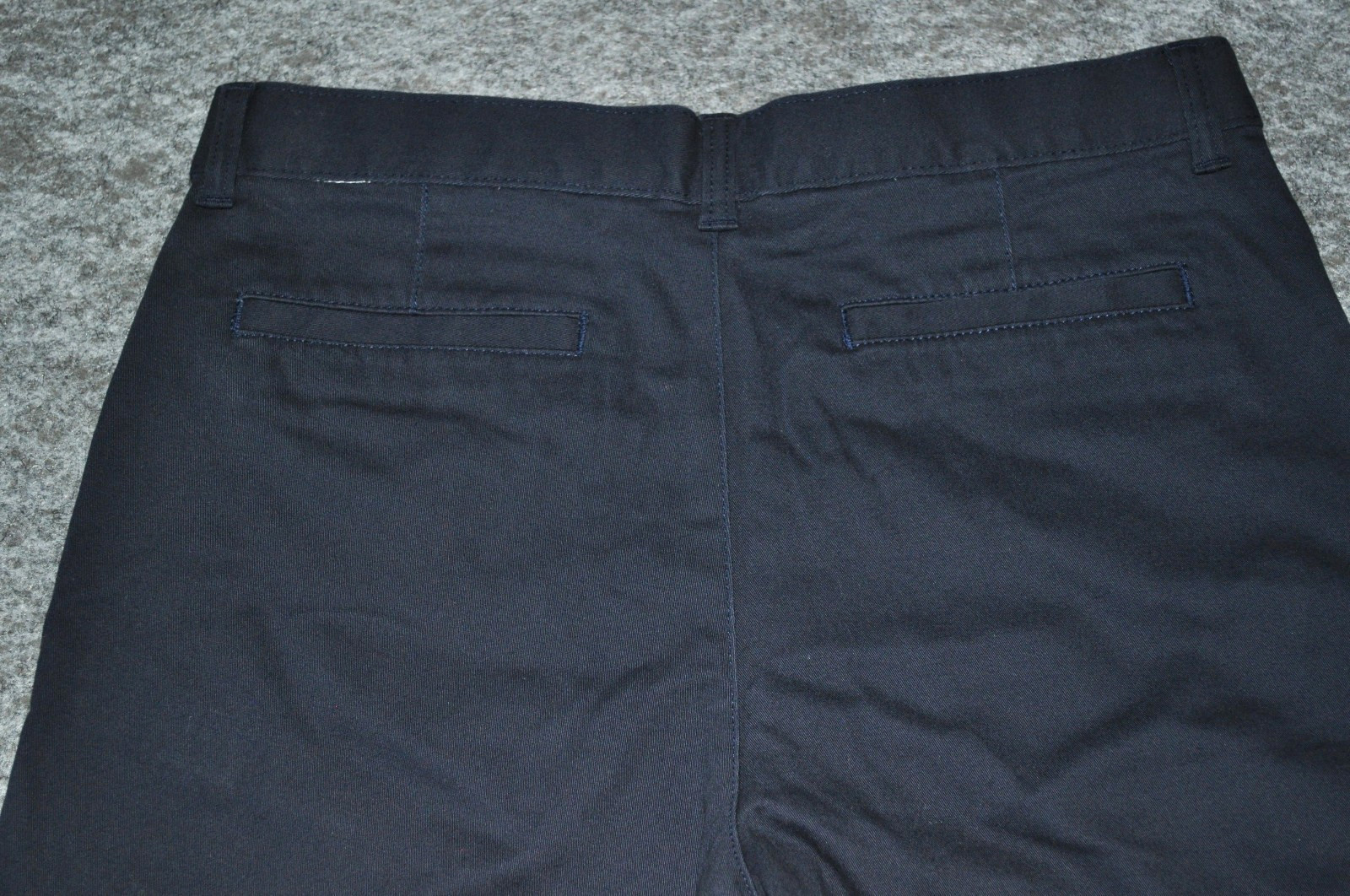 Boys Navy Blue Uniform Pants Size 18 Straight Leg School EUC