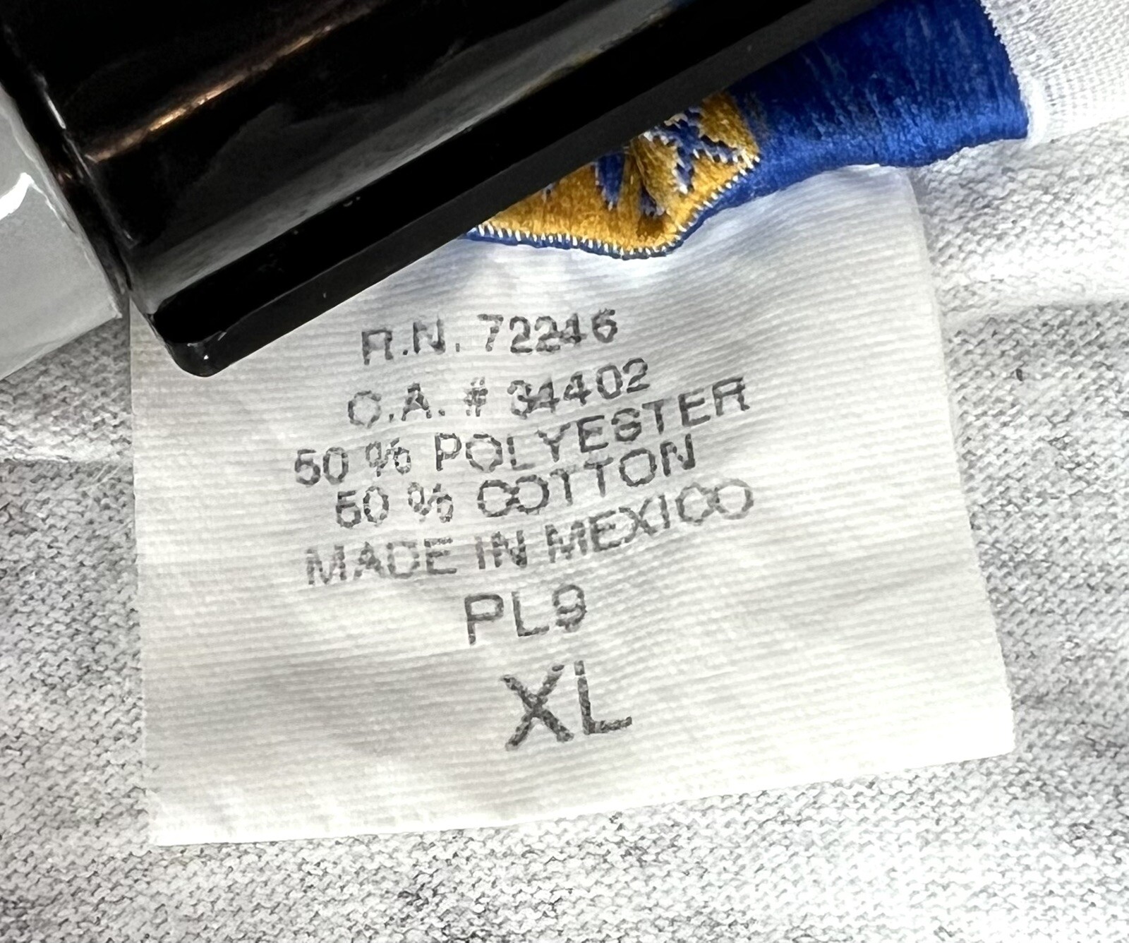 Lot Of 4 Cobmex Heather Gray Polo Shirt Official School Wear Uniform Work Sz XL