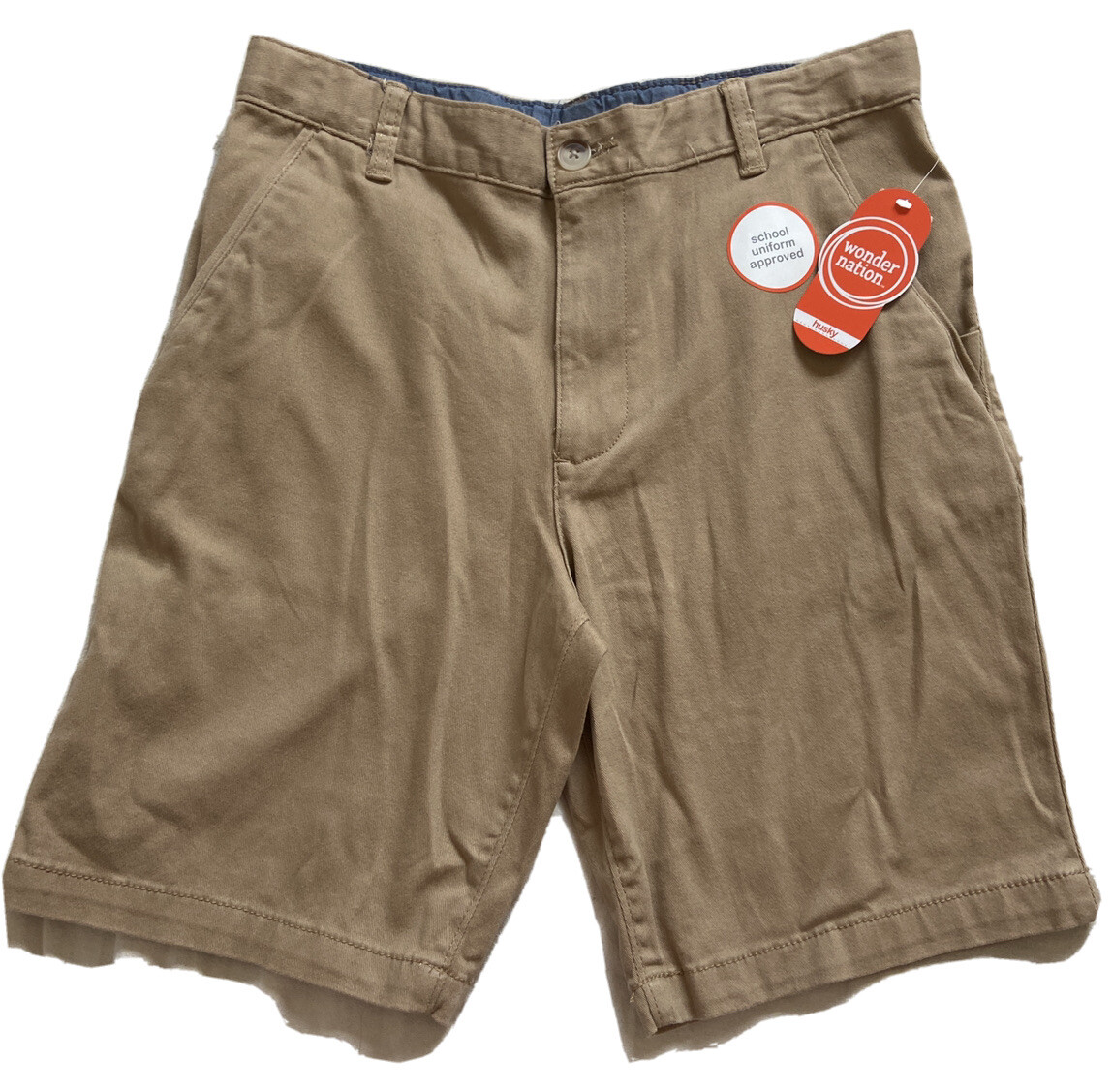 Wonder Nation Boys School Uniform Shorts Lot of Three Size 14 Huskies